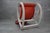 Wood Leathered Sgarsul Rocking Chair by Gae Aulenti for Poltronova, 1962 For Sale - Image 7 of 15
