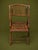1950s Boho Chic Bamboo & Rattan Folding Chairs, Pair For Sale - Image 9 of 13