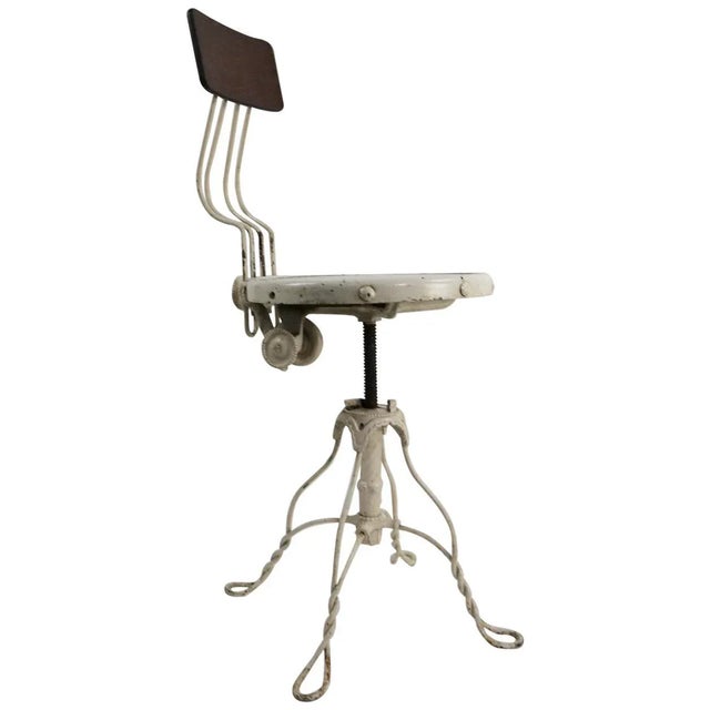 Industrial Adjustable Stool For Sale - Image 13 of 13