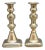 19th Century Brass Candlesticks, 1860, Set of 2 For Sale