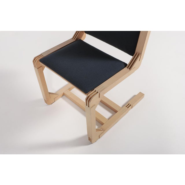 Vintage Danish Architectural Chair, 1990s For Sale - Image 10 of 14