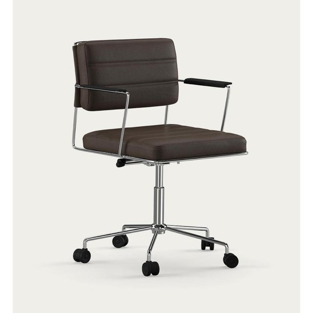 Time Chair Frame in Chrome Upholstery by Henrik Tengler For Sale - Image 3 of 13