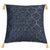 Turkish Turkish Pillow Cover in Deep Blue With Gold Accents For Sale - Image 3 of 6