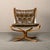 1970s Set of Falcon Chair with Ottoman in Brown Leather by Sigurd Ressell for Vatne Møbler, 1970s For Sale - Image 5 of 18