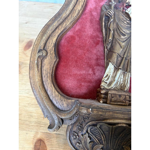 Marcel Vandemeulebroucke, Mural of the Virgin and Child, 1900, Plaster For Sale - Image 14 of 18