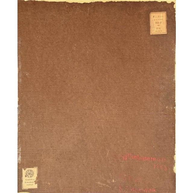Gerhard Gyllenhammar, Composition with Nude, 1963, Oil Painting For Sale - Image 4 of 6