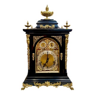 Antique Winterhalder & Hofmeier Bracket Clock** Rare Find Good Condition For Sale