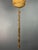 Gold Mid-Century Italian Pencil Reed Rattan Bamboo and Brass Hanging Pendant Lamp, 1970s For Sale - Image 8 of 14