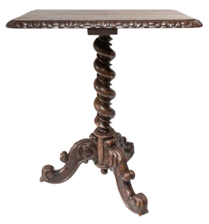 Antique French Louis XIII Table in Oak