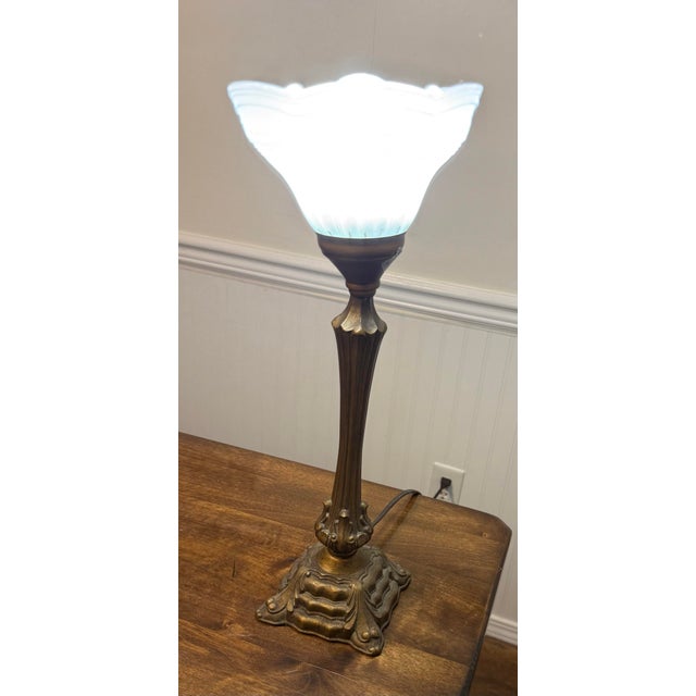 Art Nouveau Table Lamp For Sale - Image 6 of 12