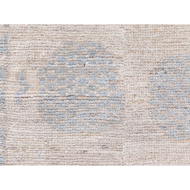 Modern Samarkand Fragment Runner in the Style of Savonnerie by Doris Leslie Blau For Sale In New York - Image 6 of 11
