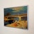 Wood French School, Bridge Workers, 1950s, Oil on Canvas, Beech and Silver For Sale - Image 7 of 7