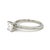 A timeless Tiffany & Co. engagement ring crafted in platinum, featuring a stunning princess cut diamond in a classic...