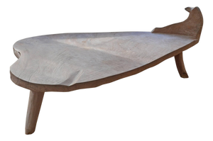 Andrianna Shamaris Hand-Carved Teak Wood Bench or Coffee Table