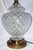 Traditional 1970s Waterford Cut Crystal Apple Table Lamp For Sale - Image 3 of 6