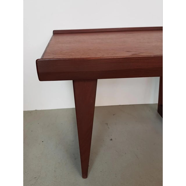 Peter Løvig Nielsen Danish Teak Side Table by Peter Løvig Nielsen, 1960s For Sale - Image 4 of 6