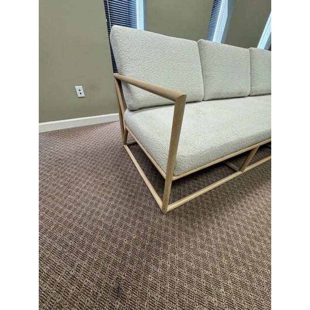 2020s Barbara Barry for McGuire Furniture Frame Sofa For Sale - Image 5 of 8