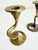 1960s Brutalist Cast Brass Candlesticks by Kurt Jesch for Fratelli Tonini, Italy - A Pair For Sale - Image 9 of 11