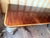 Mid 20th Century Vintage Regency Style Cross Banded Mahogany Dining Table With 2 Leaves by Biggs Furnture For Sale - Image 10 of 17