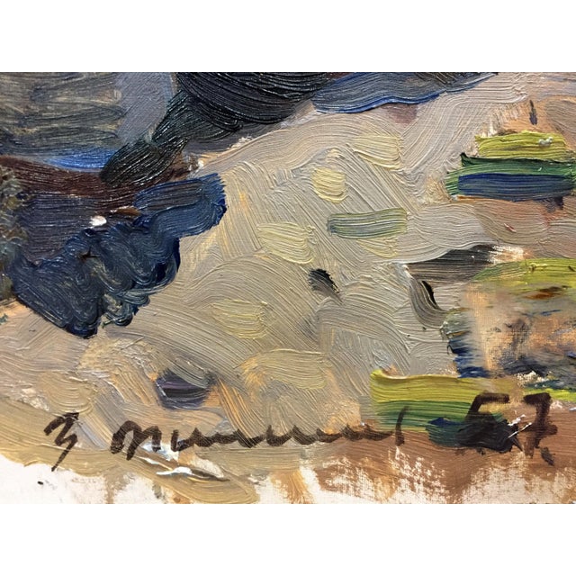 1950s Oil Painting Seascape Filippov Z. I. For Sale - Image 4 of 10