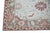 Modern Turkish Oushak Rug Cream & Brick Red Handwoven Wool Runner 2'8" X 6'2" For Sale - Image 3 of 6