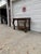 Traditional Vintage Neoclassical Revival Console Table With Ornately Carved Scroll Supports and Lower Shelf For Sale - Image 3 of 12