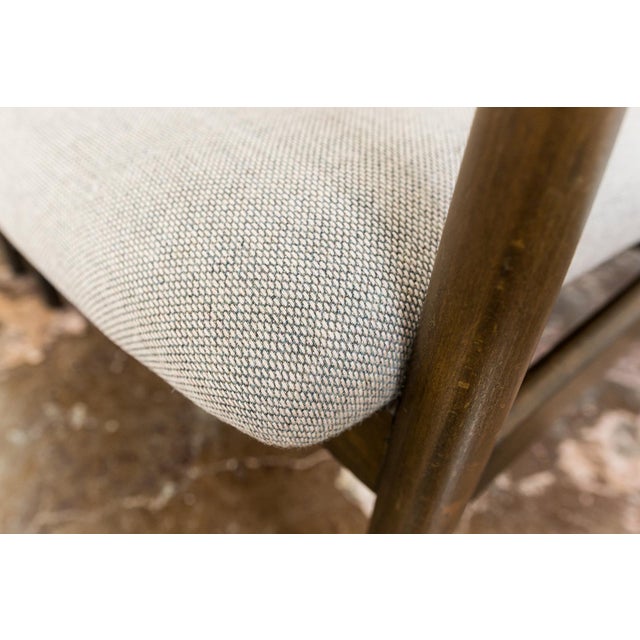 Mid-Century Armchairs GFM-64 by Edmund Homa with Upholstery from Kvadrat, Poland, 1960s, Set of 2 For Sale - Image 12 of 15