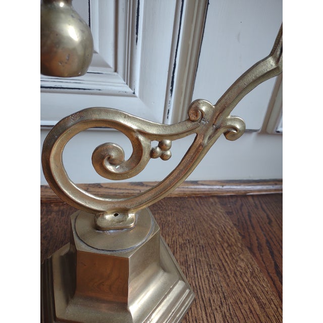 Vintage Italian Brass Scale For Sale - Image 4 of 9