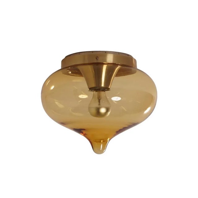 Drop Ceiling Lamp by Dijkstra, 1970s For Sale - Image 6 of 6