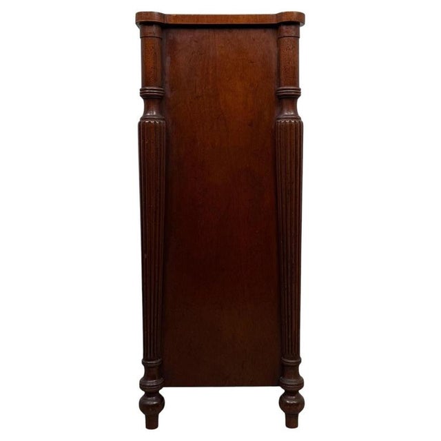Wood 19th Century English Mahogany Regency Cupboard For Sale - Image 7 of 13