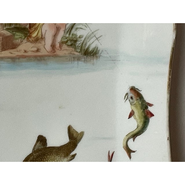 White Early 20th Century Chinoiserie Charles Fields Haviland Tray, Made in France For Sale - Image 8 of 12