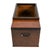 Japanese Burlwood Hibachi With Drawers and Copper Liner, Meiji-Style For Sale In Greensboro - Image 6 of 9