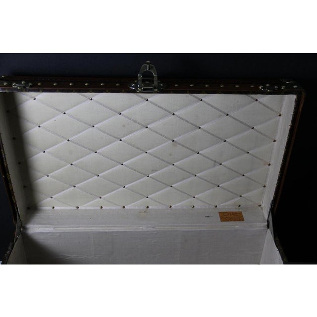 Monogram Canvas Courier Trunk from Louis Vuitton, 1920s For Sale - Image 16 of 18