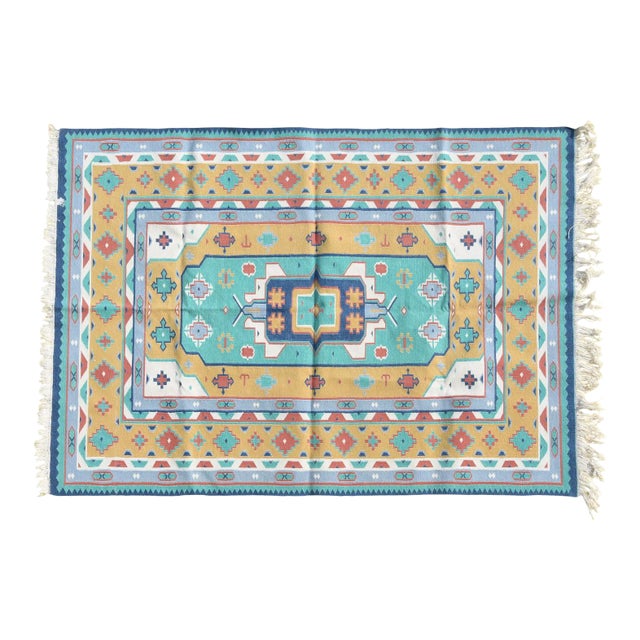 Ebba Rug, 8x10, Yellow For Sale