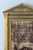 Height: 70 cm Width: 44 cm Some wear to gilding and paint, commensurate with age. Original mirror plate and backing.