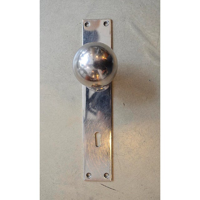 Bauhaus Small Art Deco Bauhaus Doorknob, 1930s For Sale - Image 3 of 7