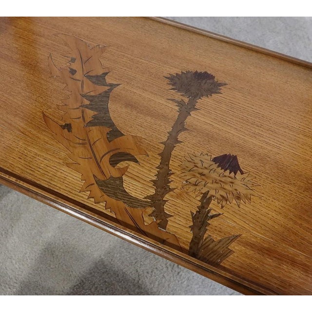 Art Nouveau Table by E. Gallé For Sale - Image 11 of 18