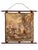 A romantic French pastoral scene brings color and movement to this vintage wall tapestry. Elegantly dressed figures gather...