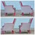 Pink Sam Moore Hooker Furniture Fuschia Black & White “Nadia” Exposed Wood Bergere Lounge Chairs, a Pair For Sale - Image 8 of 12