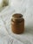 Ceramic 1950s Vintage French Mustard Stoneware Pot For Sale - Image 7 of 11