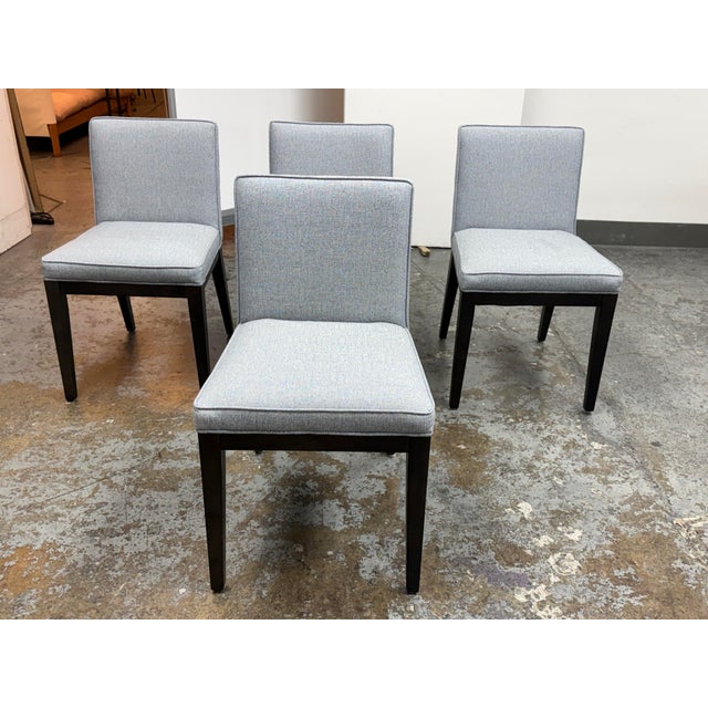 Design Plus Gallery presets a Set of Four Ansel Dining Chairs from Room & Board. The Ansel upholstered chair is a...