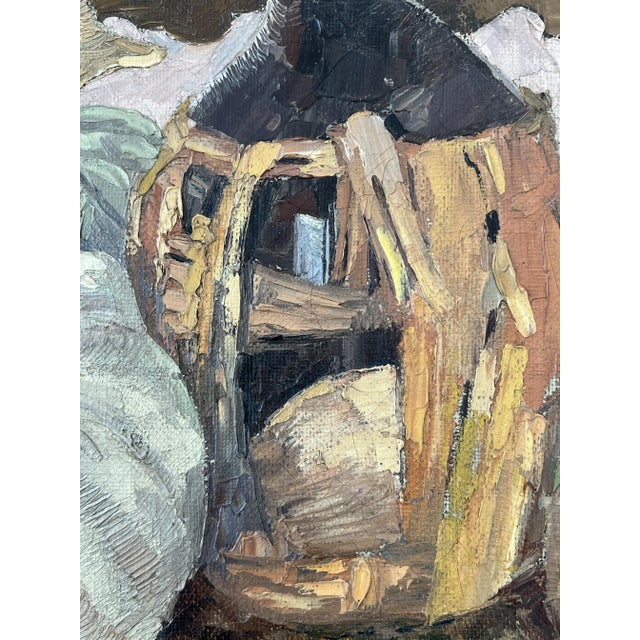 Piero Poraccia, Epis de maïs, 1924, Oil on Canvas, Framed For Sale - Image 7 of 12