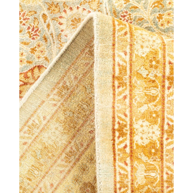 Mogul, One-of-a-Kind Hand-Knotted Area Rug in Light Blue, 8' 1" x 8' 4" For Sale In New York - Image 6 of 8