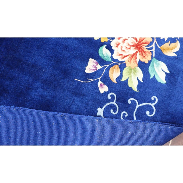 Antique Art Deco Chinese Carpet, Wedding Carpet For Sale - Image 4 of 9