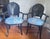 Mid 20th Century Pair of Lacquered Vintage Italian Hand Carved Grotto Chairs For Sale - Image 5 of 16