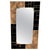 Not Yet Made - Made To Order Rectangular Brass and Black Murano Glass Wall Mirror from Justfurnituress SRL For Sale - Image 5 of 5
