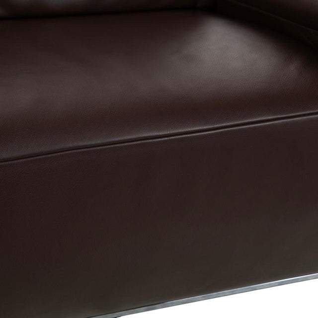 Volare Leather 3-Seater Brown Manual Function Sofa from Koinor For Sale - Image 9 of 17