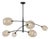 Regina Andrew Artemis Mobile Chandelier, Oil Rubbed Bronze with Champagne Glass For Sale