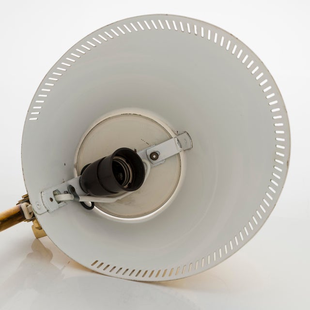 1960s Paavo Tynell 9227 Table Lamp Idman Brass Finland For Sale - Image 11 of 14