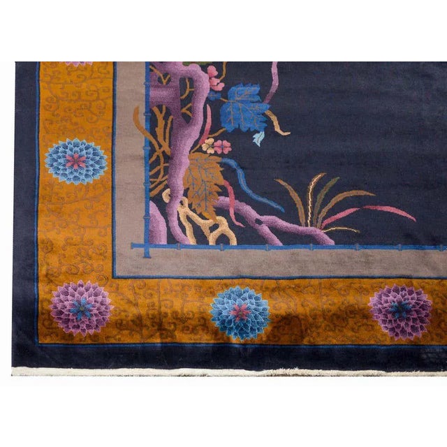 Chinese Art Deco Rug For Sale - Image 10 of 11